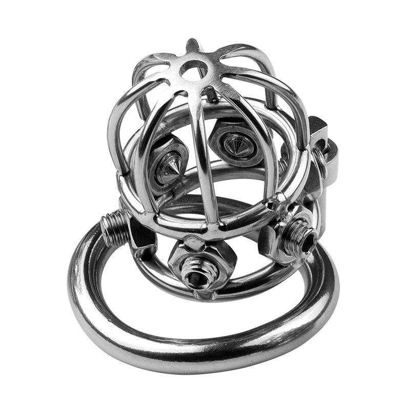 SPIKED CAKE CAGE MALE STEEL RIVET A1