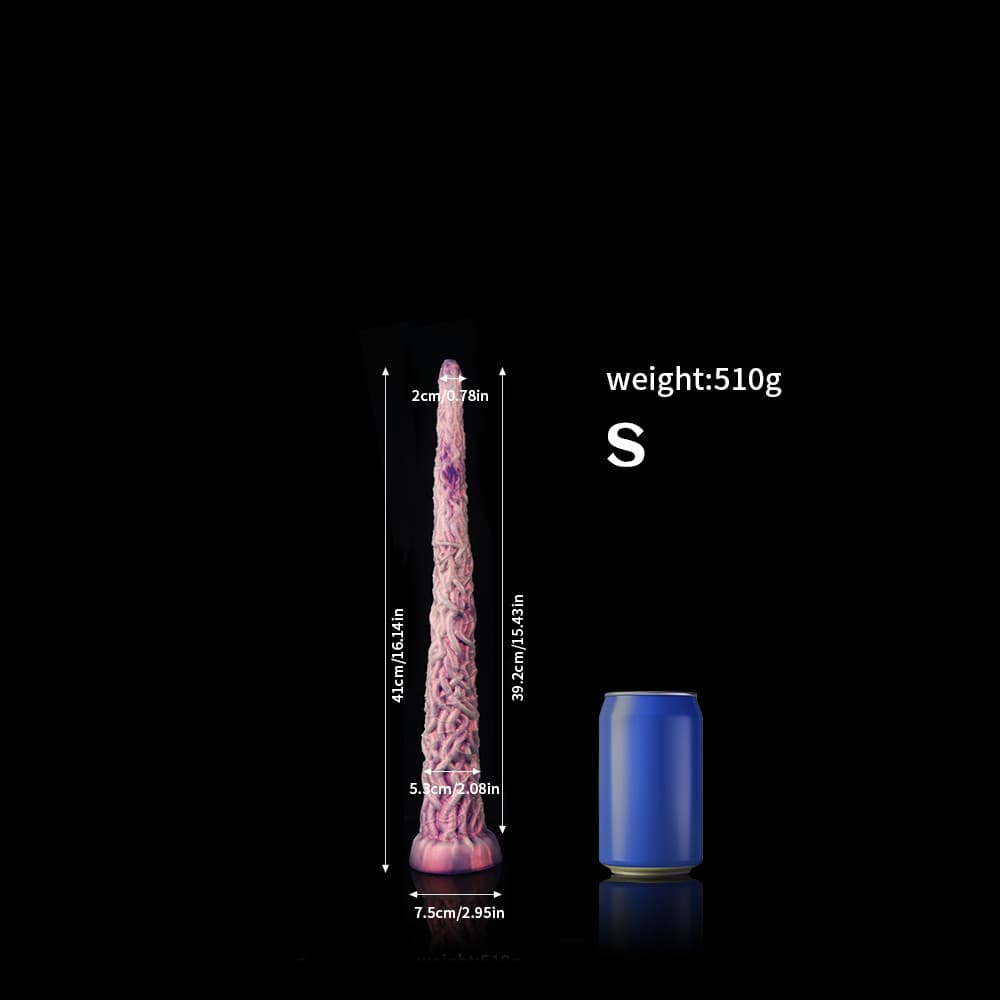 Vine Purple Tentacle Dildo – Artistic Fantasy Silicone Toy with Elegant Gradient