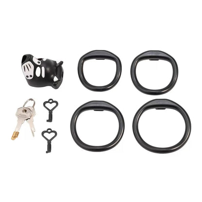 Puppy Head Chastity Cage