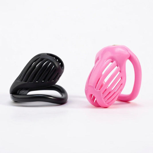 Athena Resin Male Chastity Cage Kit – Breathable Design