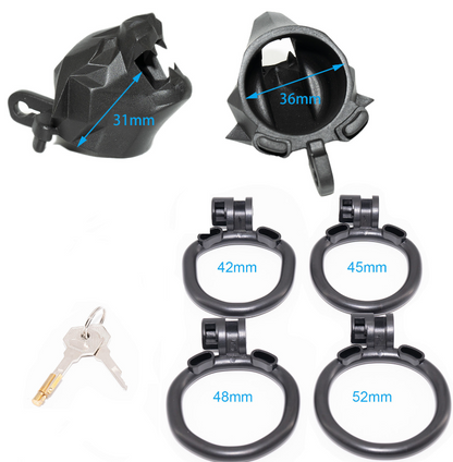 Leopard King Chastity Lock