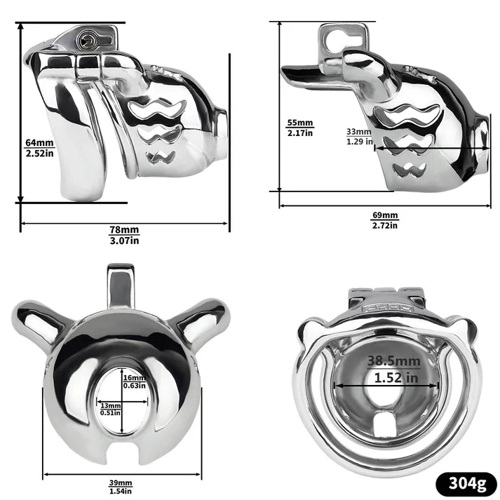 Weighted Chastity Cage