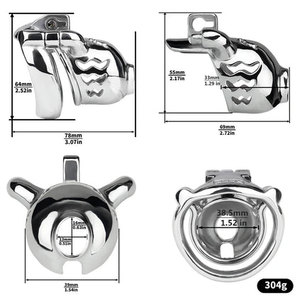 Weighted Chastity Cage