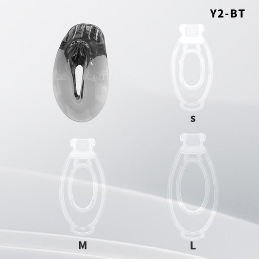 Fufu Clip Resin Sissy Chastity Cage