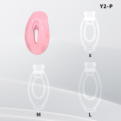 Fufu Clip Resin Sissy Chastity Cage