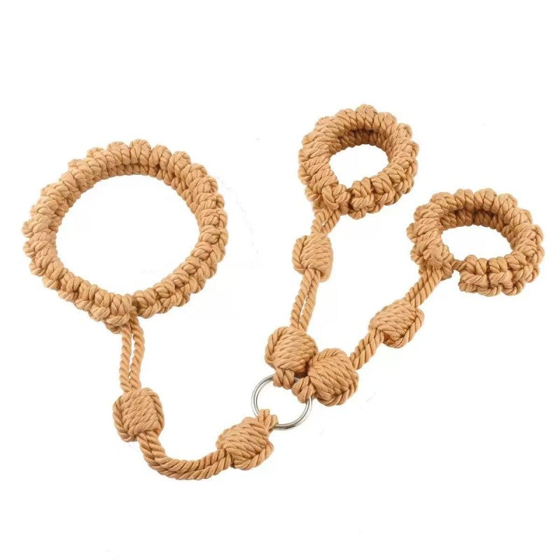 Shibari Rope Back Restraint – Premium BDSM Gear for Bondage Aesthetic & Full-Body Restraint