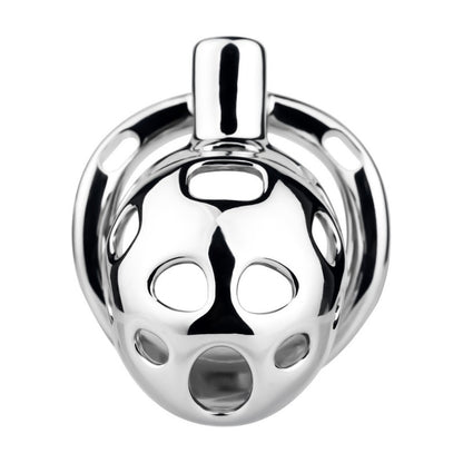 Breathable Aluminum Chastity Cage | Lightweight Mirror Polished Metal Chastity Device