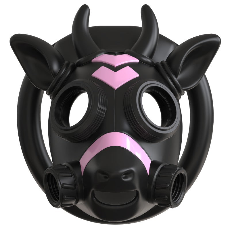 Gas Mask Bull Chastity Cage