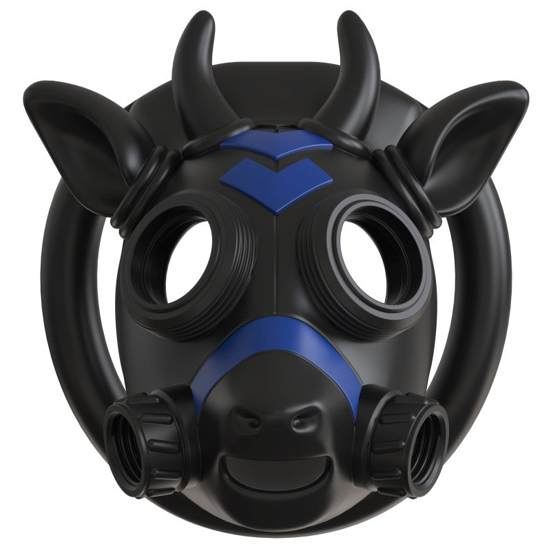 Gas Mask Bull Chastity Cage
