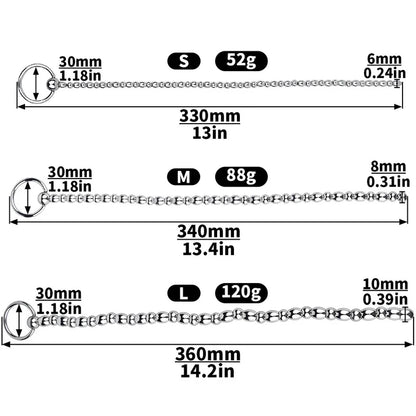 Metal Soft Urethral Sounds Penis Plug with Pull Ring