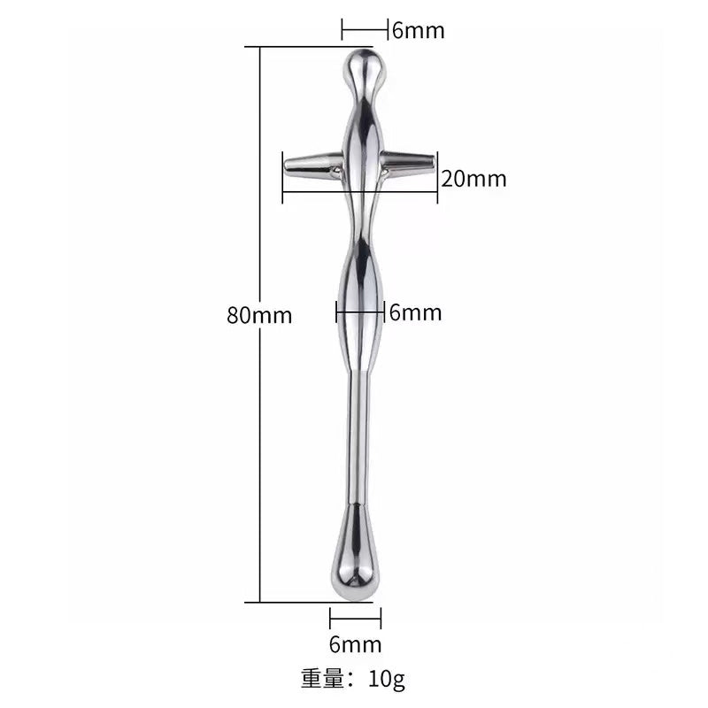 Small Metal Sound Plug – Smooth Candle Design for Safe Play (Beginner Set of 4)