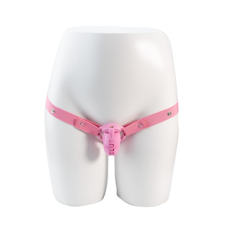 SLUT Compact Male Chastity Cage