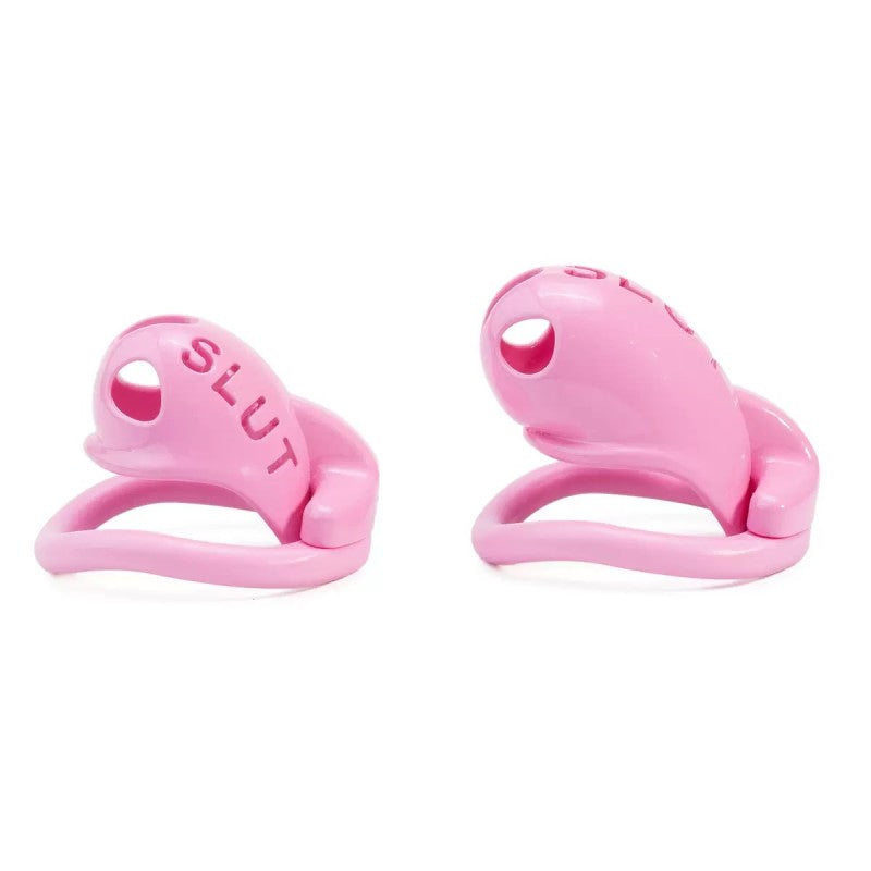 SLUT Compact Male Chastity Cage