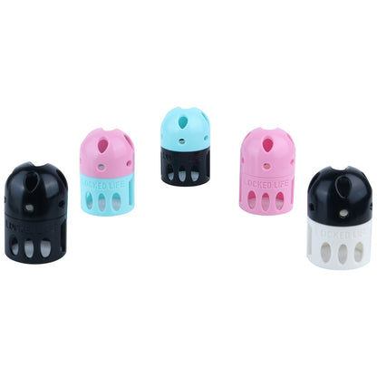 Ringless Male Chastity Cage – Coronal Sulcus Lock Design | Clasp-Free Chastity Cage