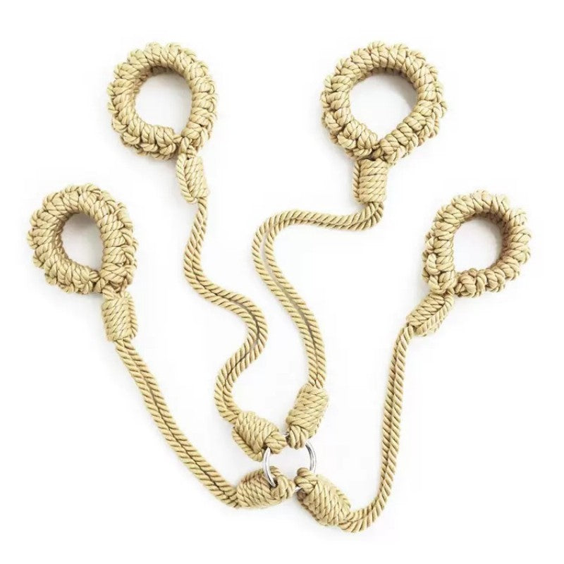 Shibari Rope Hogtie – Bondage Restraint Gear for BDSM