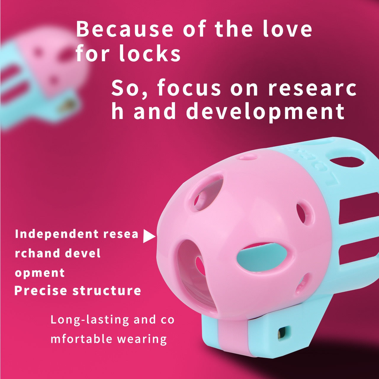 Ringless Male Chastity Cage – Coronal Sulcus Lock Design | Clasp-Free Chastity Cage