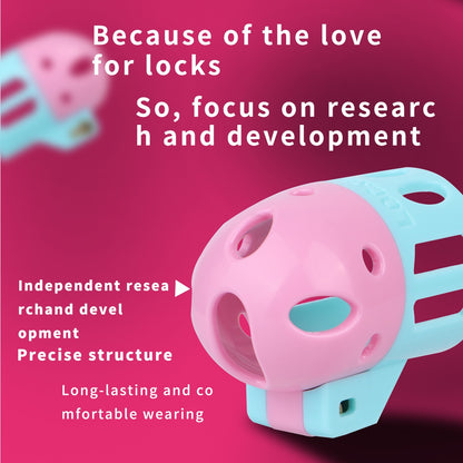 Ringless Male Chastity Cage – Coronal Sulcus Lock Design | Clasp-Free Chastity Cage