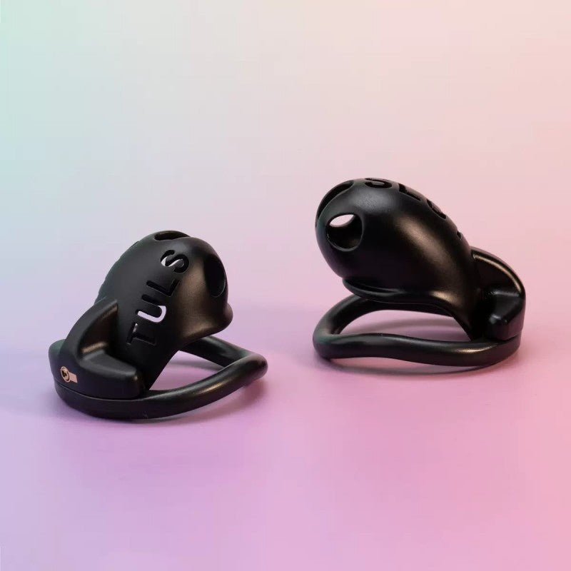 SLUT Compact Male Chastity Cage