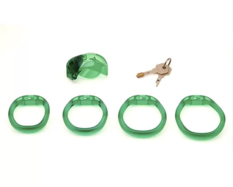 Colorful Protective Shield Chastity Lock