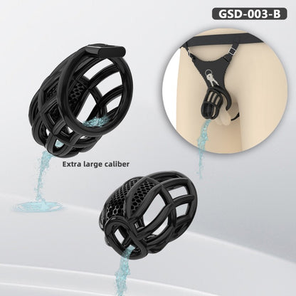 Modular Silicone Chastity Cage System | Remote-Controlled Vibration & Adjustable Fit GSD D4