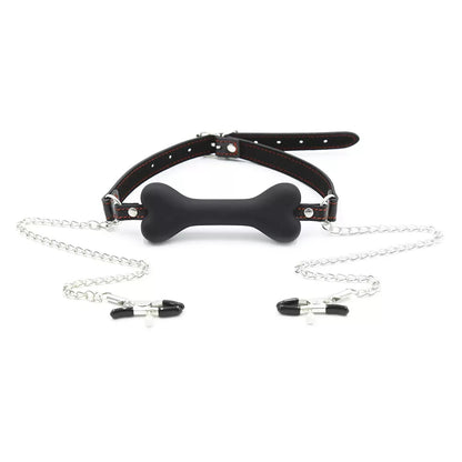 Silicone Bone Gag Collection | Soft Silicone Bone Design with Adjustable Strap System