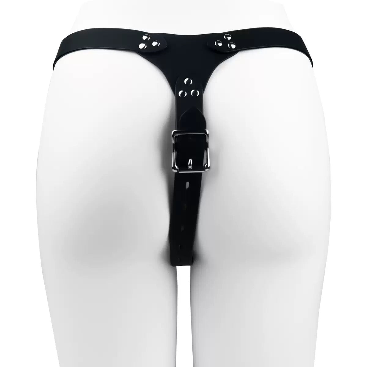 Leather Chastity Support Strap