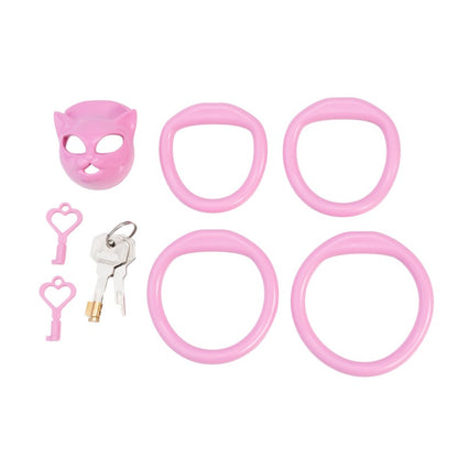 Cat Face Chastity Cage