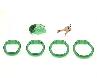 Colorful Protective Shield Chastity Lock