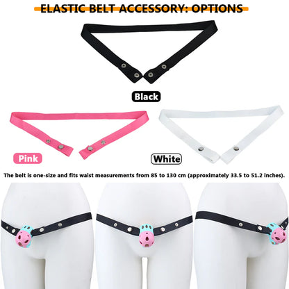 Ringless Male Chastity Cage – Coronal Sulcus Lock Design | Clasp-Free Chastity Cage