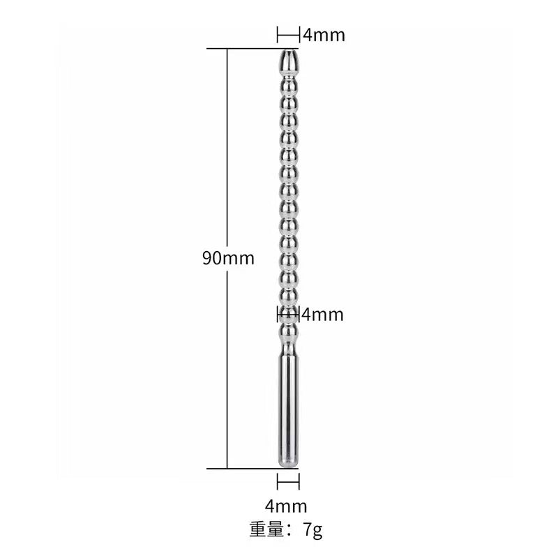 Small Metal Sound Plug – Smooth Candle Design for Safe Play (Beginner Set of 4)