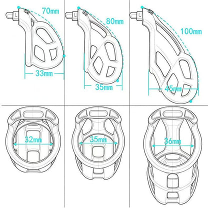 Cobra Chastity Cage – Color Series