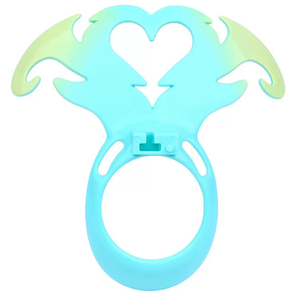 Chastity Cage Replacement Kit – Rings, Base Plate & Heart Key | Compatible Accessories Set