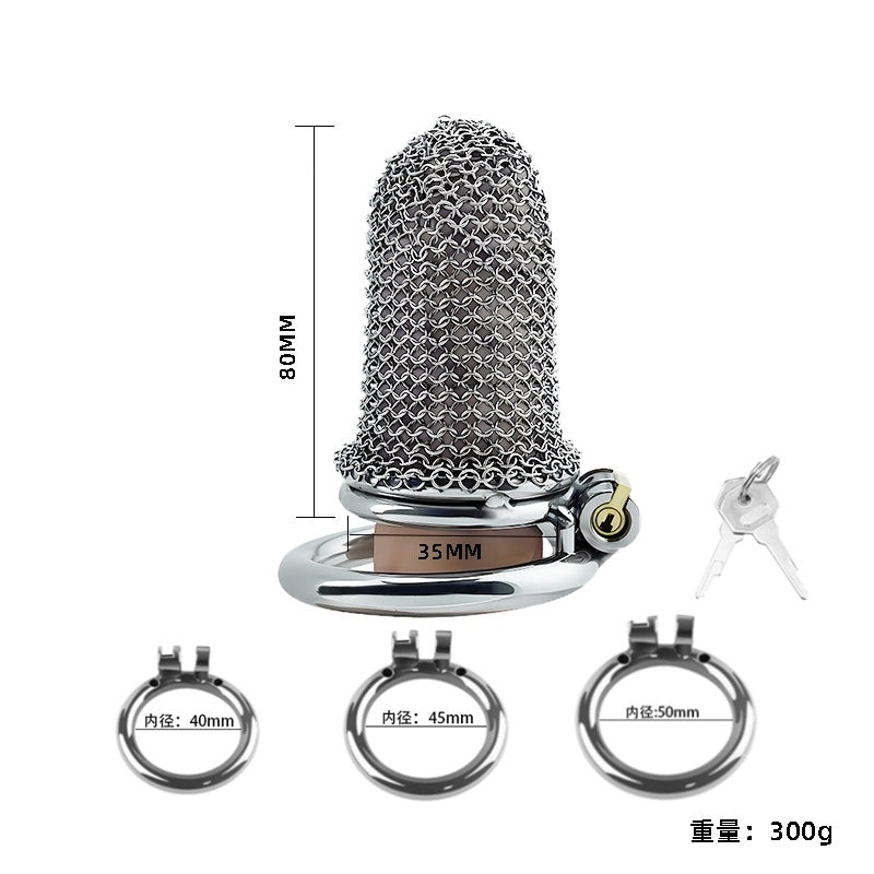 Jaula de castidad de malla: armadura de fantasía medieval para tus batallas más privadas