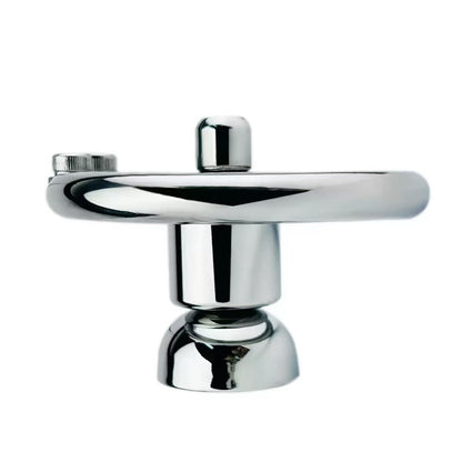 Top view of Flat Chastity Cage with Metal Inverted highlighting lightweight and sleek design