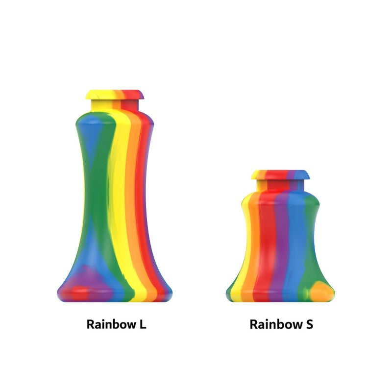 Front view of Rainbow S and L recessed guide inserts.