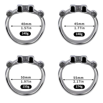 Heavy Duty Flat Chastity Cage