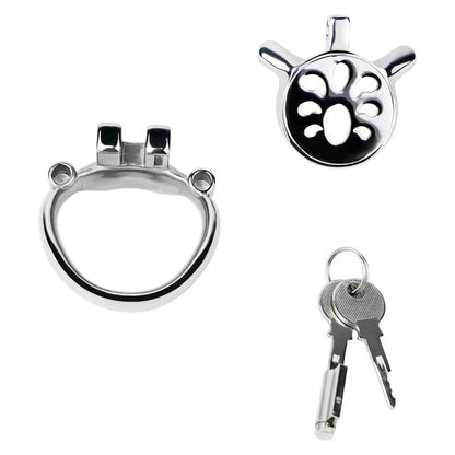 Heavy Duty Flat Chastity Cage