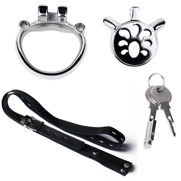 Heavy Duty Flat Chastity Cage