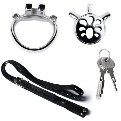 Heavy Duty Flat Chastity Cage