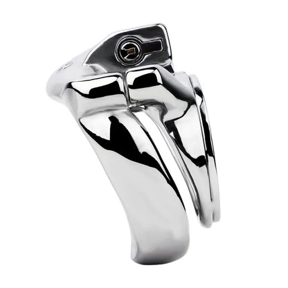 Heavy Duty Flat Chastity Cage