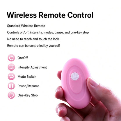 Vibrating Chastity Cage with Optional Remote Vibrator
