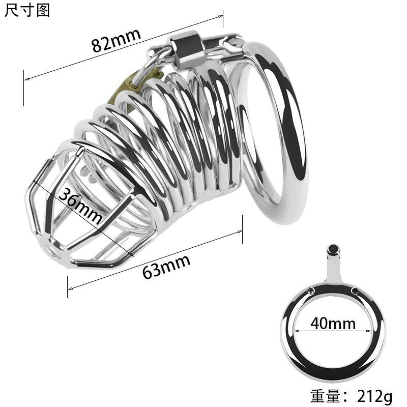 Jaula de castidad - Dispositivos de castidad masculinos con cinturón de castidad