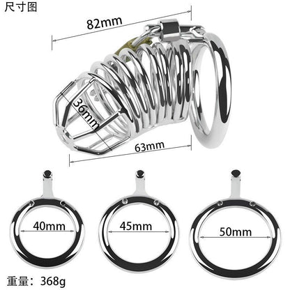 Jaula de castidad - Dispositivos de castidad masculinos con cinturón de castidad