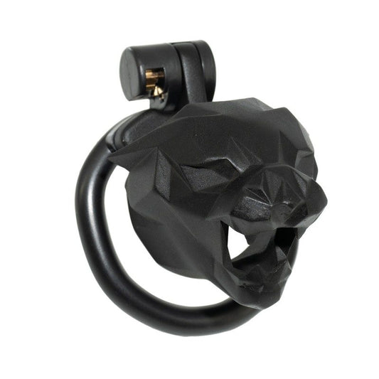 Leopard King Chastity Lock with unique leopard print design