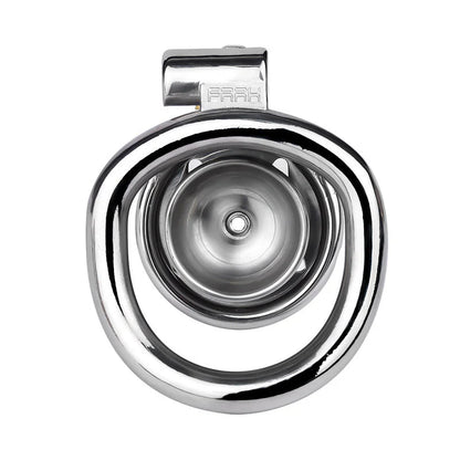 Most Secure Inverted Chastity Device – Stainless Steel Flat Cage Design