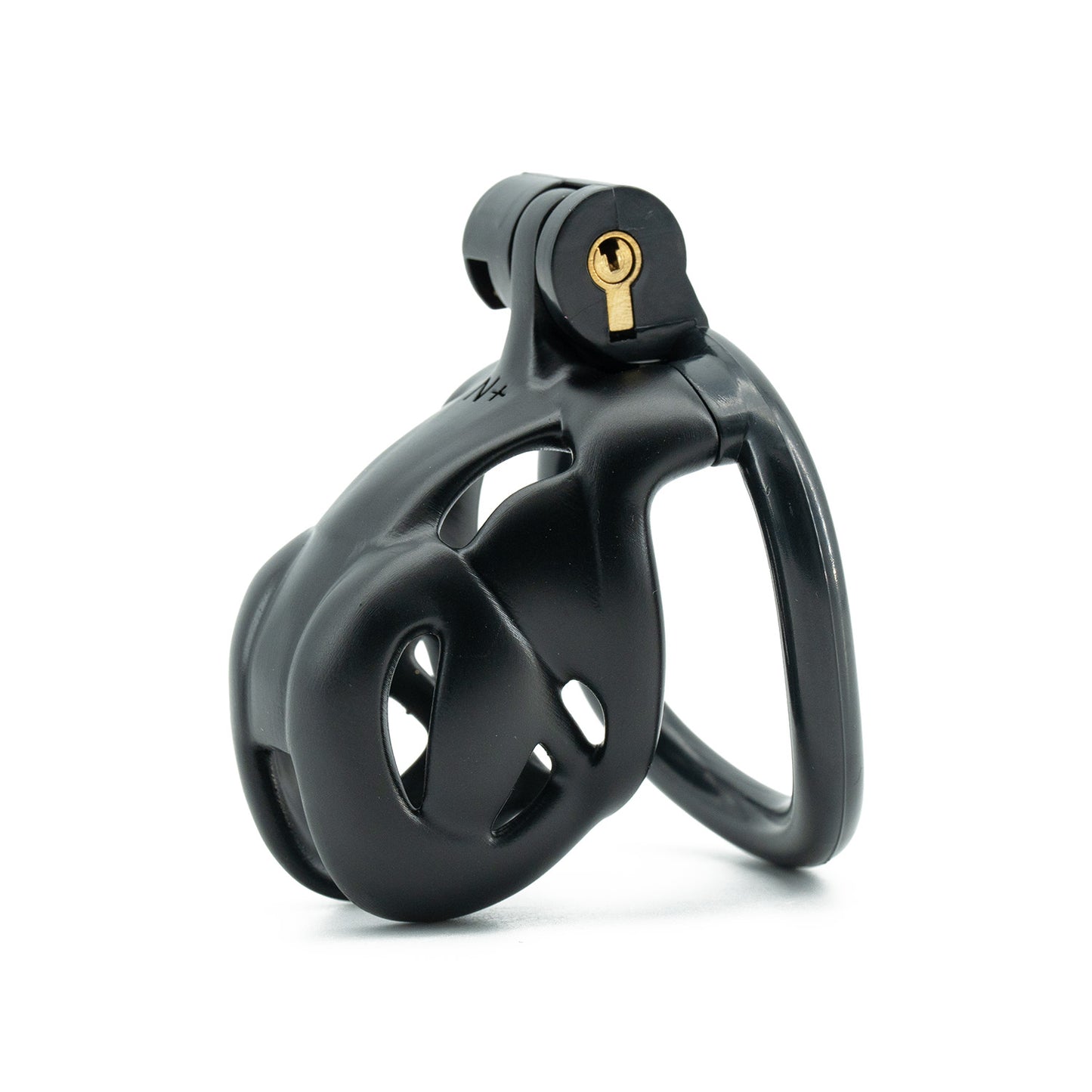 Viper 3D-gedruckter Keuschheitskäfig für Männer | Schlangenkopf-Design | Schwarzes Harz | 5 Größen verfügbar (N+, S, S+, R, R+) 