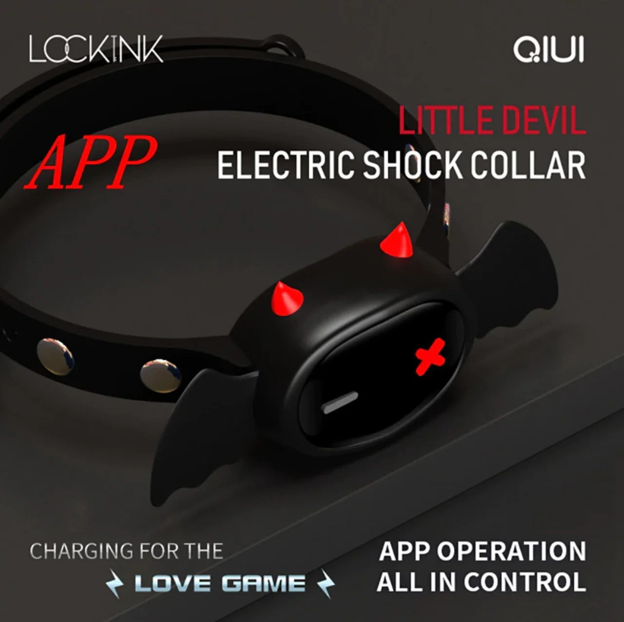 APP Remote Control Devil Collar – Adjustable Smart Shock Training Coll ...