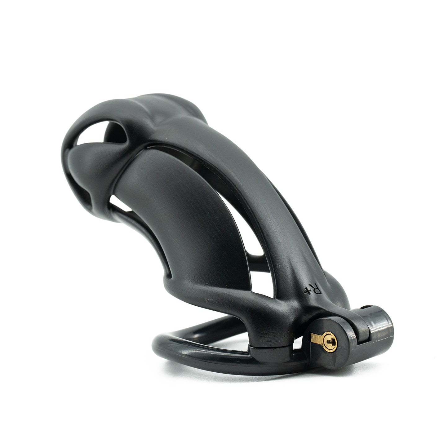Viper 3D-gedruckter Keuschheitskäfig für Männer | Schlangenkopf-Design | Schwarzes Harz | 5 Größen verfügbar (N+, S, S+, R, R+) 