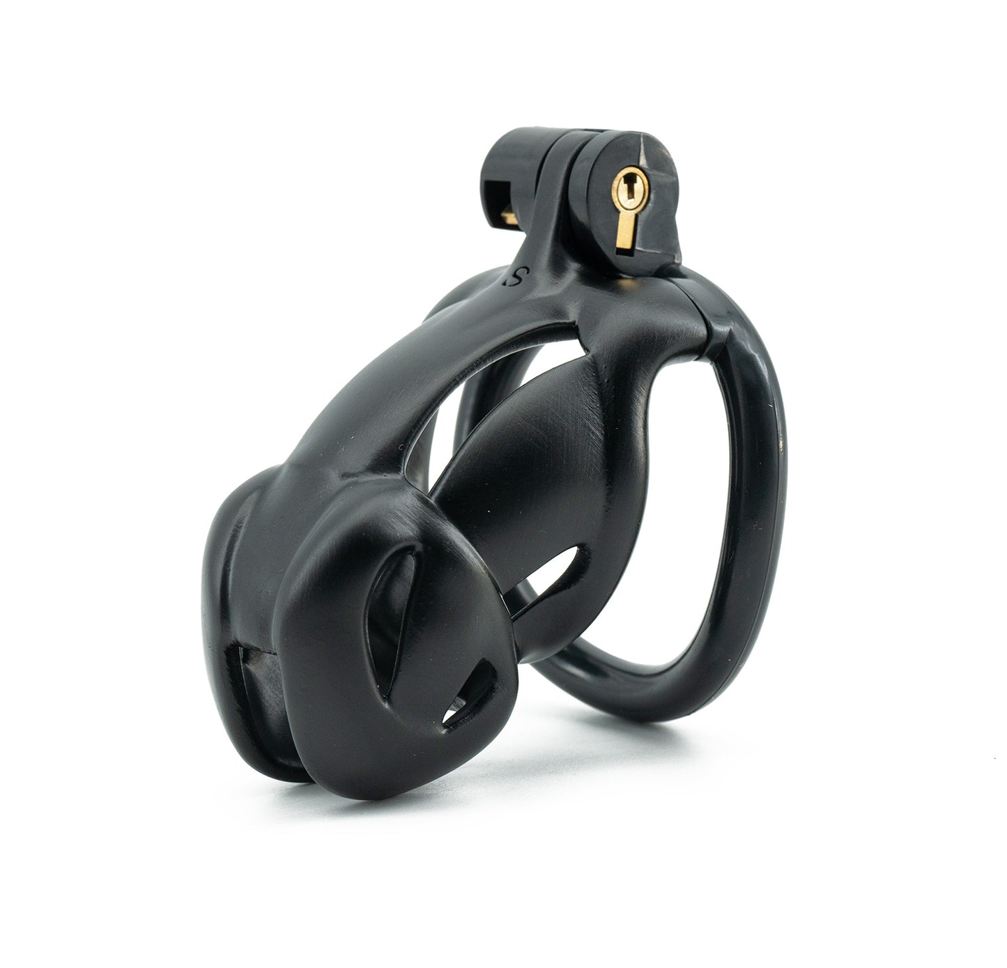 Viper 3D-gedruckter Keuschheitskäfig für Männer | Schlangenkopf-Design | Schwarzes Harz | 5 Größen verfügbar (N+, S, S+, R, R+) 