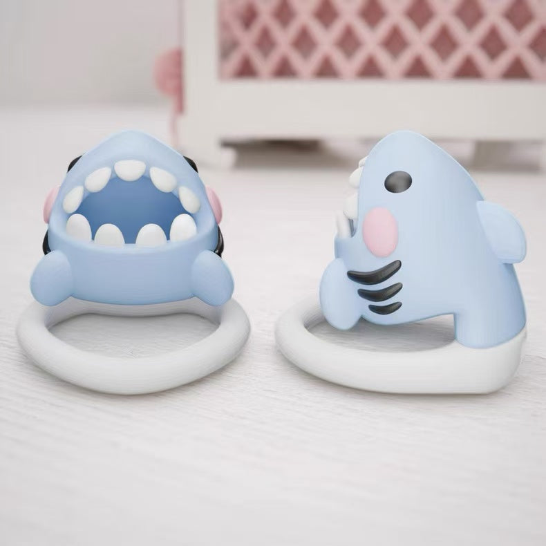 shark themed male chastity cage cute silicone novelty chastity device